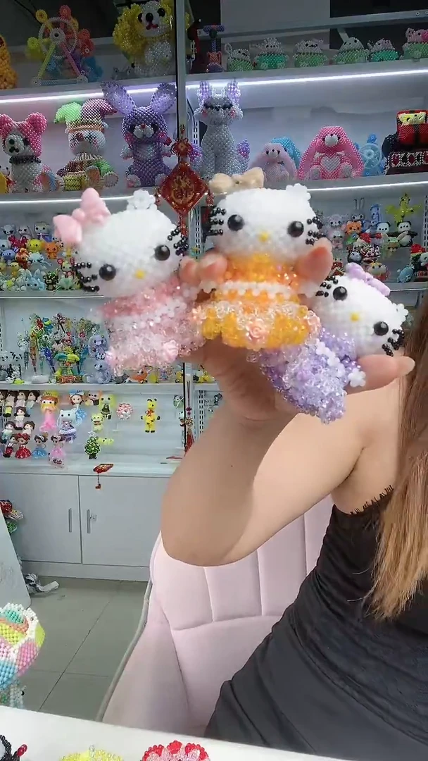 玻璃2061卡4水晶七仙女材料包1整套7个