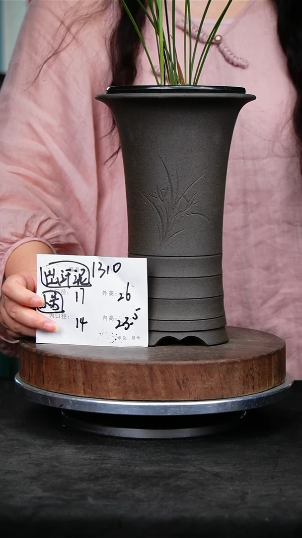 紫砂花盆1310紫砂花盆