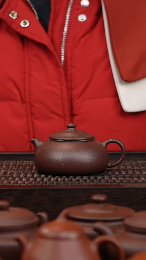 【闪购商品】紫砂茶壶平台底槽清寒江台西矿区160cc