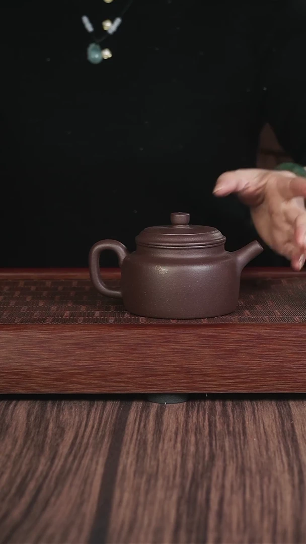 【闪购商品】紫砂茶壶lw  紫泥 德钟