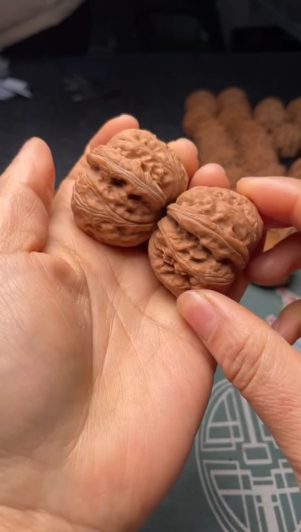 把件文玩核桃w27 元宝42尺