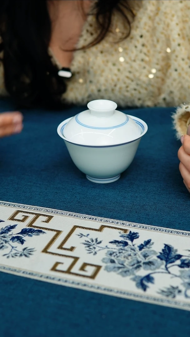 【闪购商品】双线盖碗150微瑕 （不退不换介意勿拍）