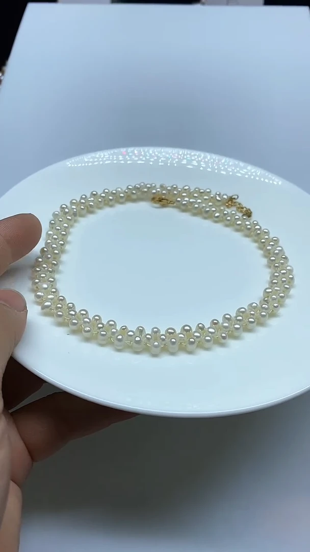 【闪购商品】淡水珍珠颈饰未镶嵌多人