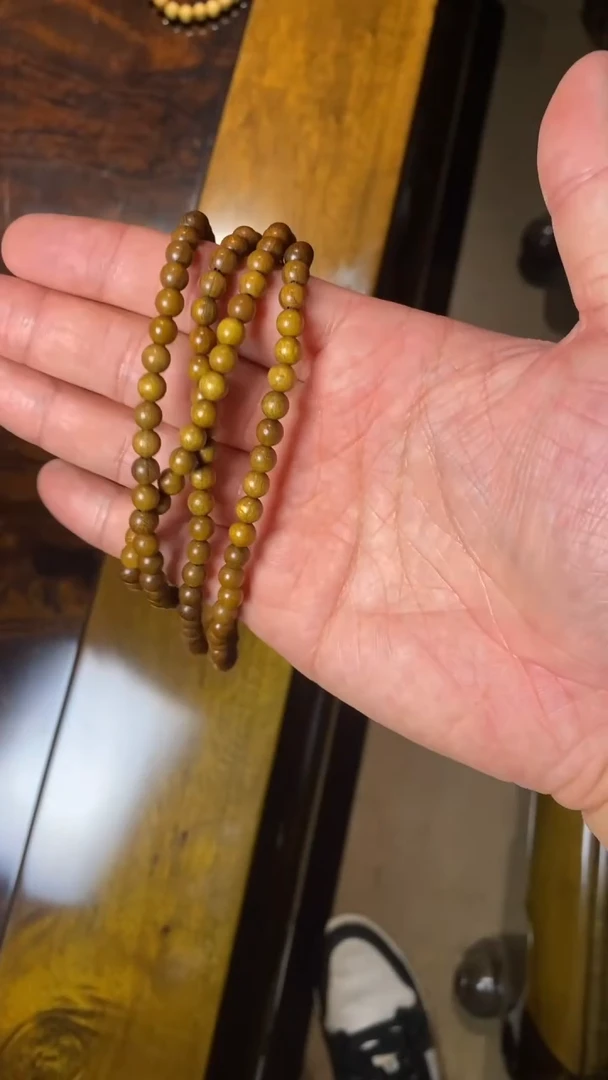 楠木（金丝楠）手串/手链0.6/108枯木39