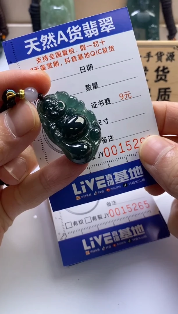 颈饰未镶嵌翡翠