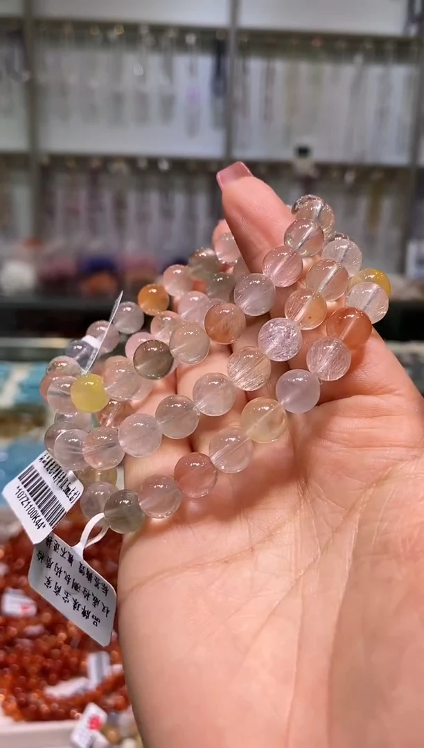 未镶嵌手链水晶多样性发其一