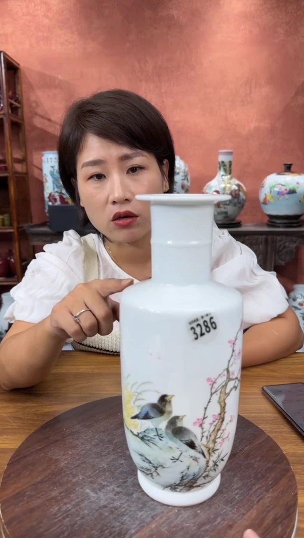 吴义松陶盟手绘陶瓷编码：3286