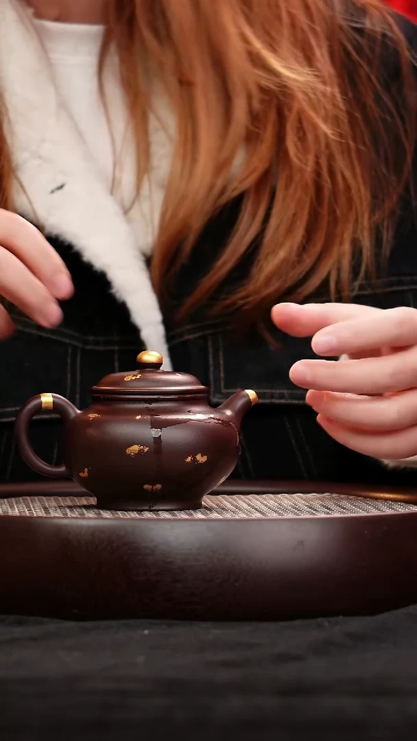 茶壶紫砂宜兴紫砂壶掇只