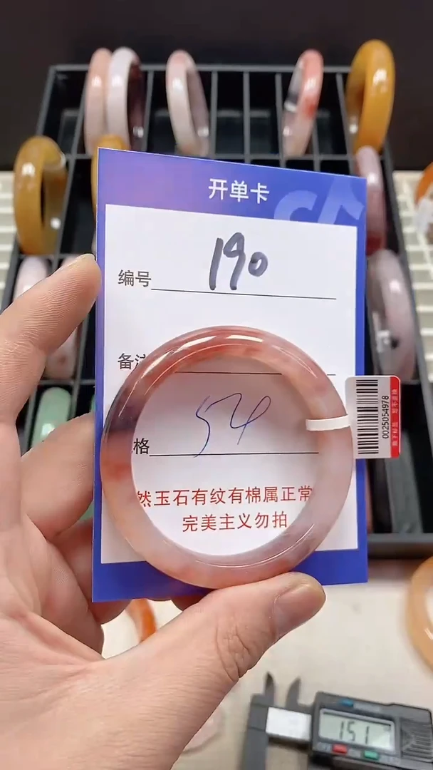 未镶嵌手镯石英质玉190