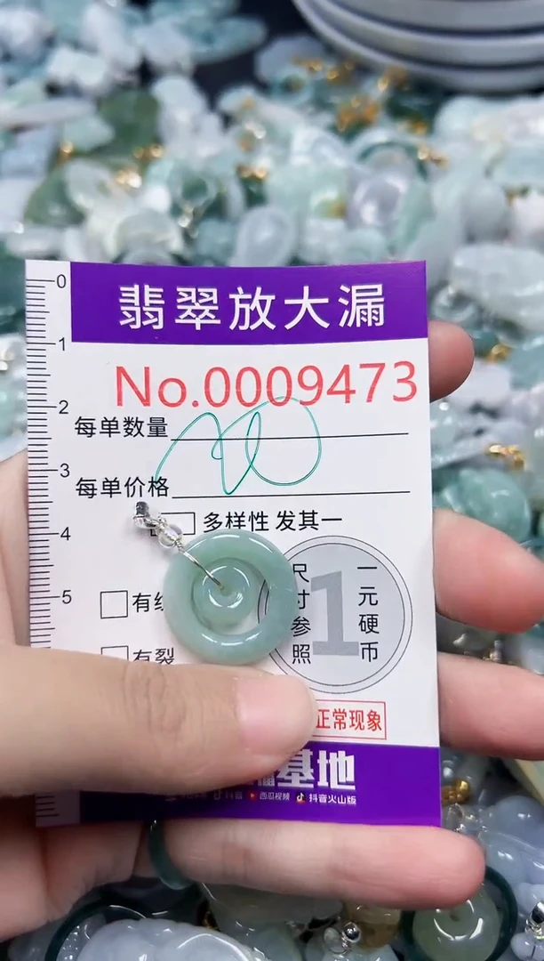 颈饰未镶嵌翡翠9473