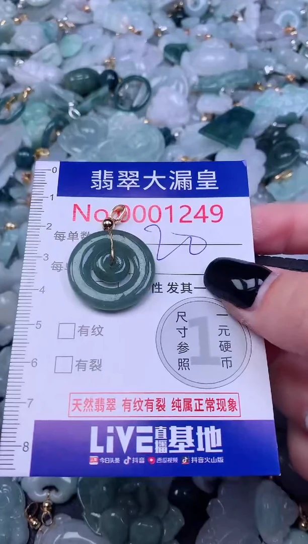 颈饰未镶嵌翡翠1249