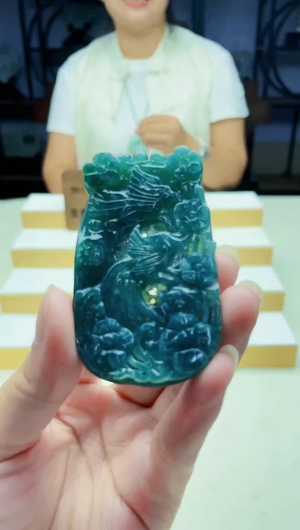 颈饰未镶嵌翡翠09140040