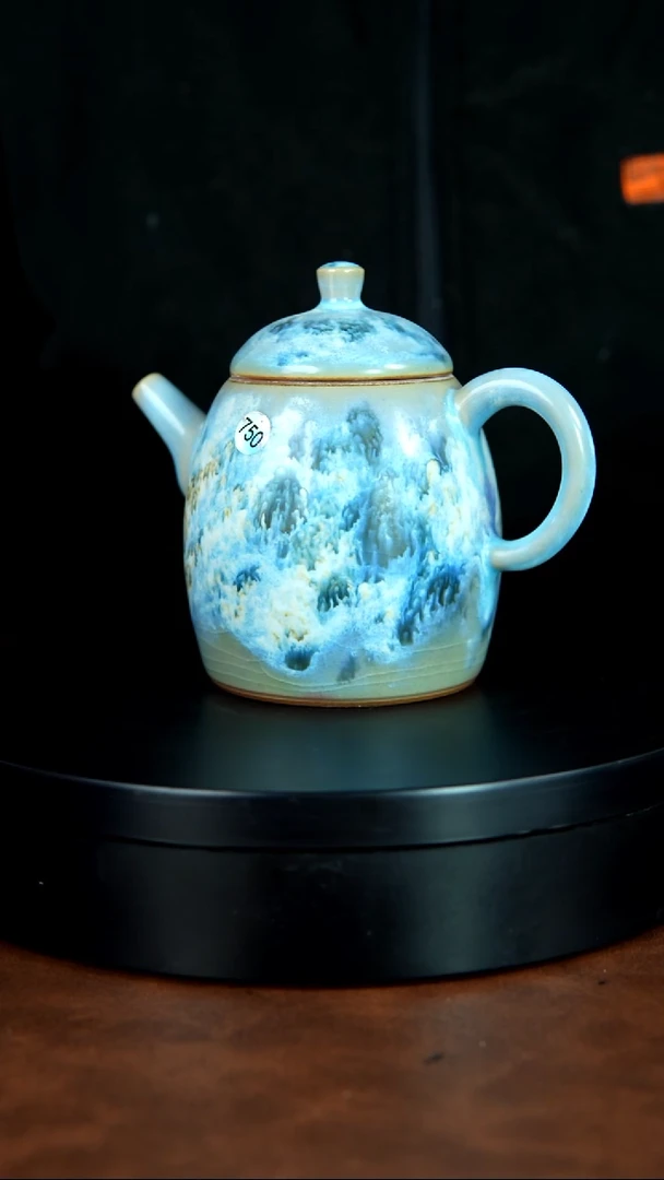 750号/禹州神垕特产】原矿原产地钧瓷茶具