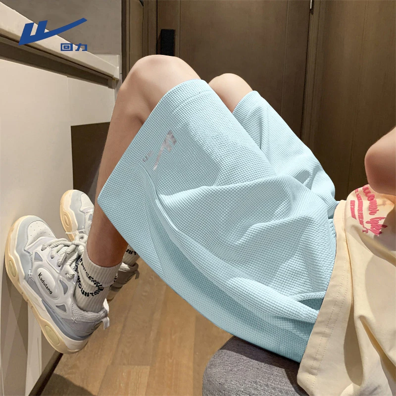 回力运动短裤女士夏季2025新款宽松显瘦潮流慵懒风百搭休闲五分裤