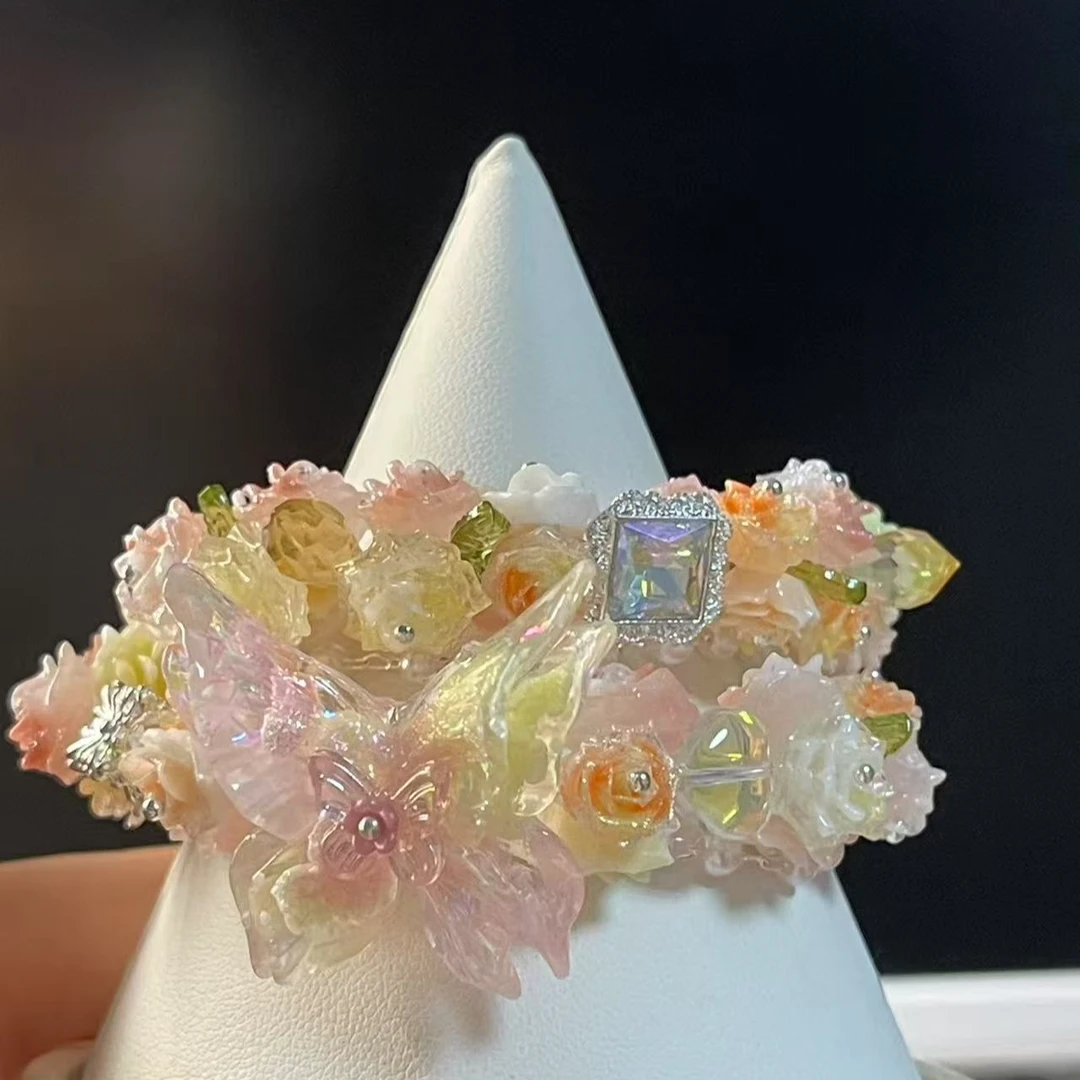 木木DIY饰品手作新色星星软胶花卡10