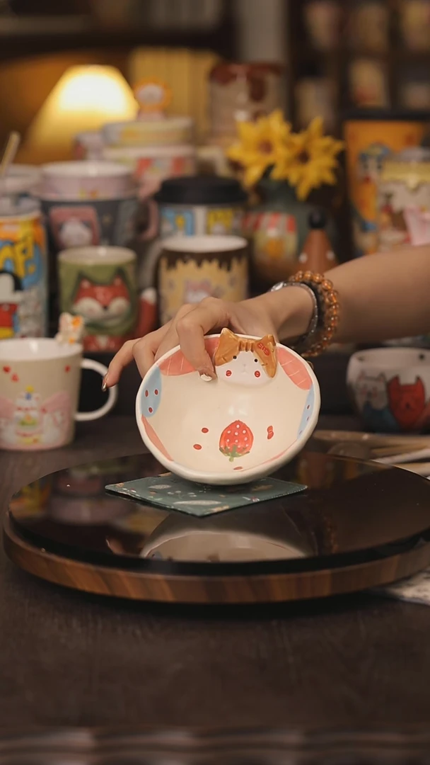 景德镇釉下彩绘设计师款式陶瓷