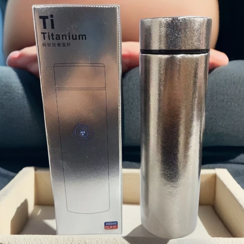 纯钛轻奢保温杯480ml