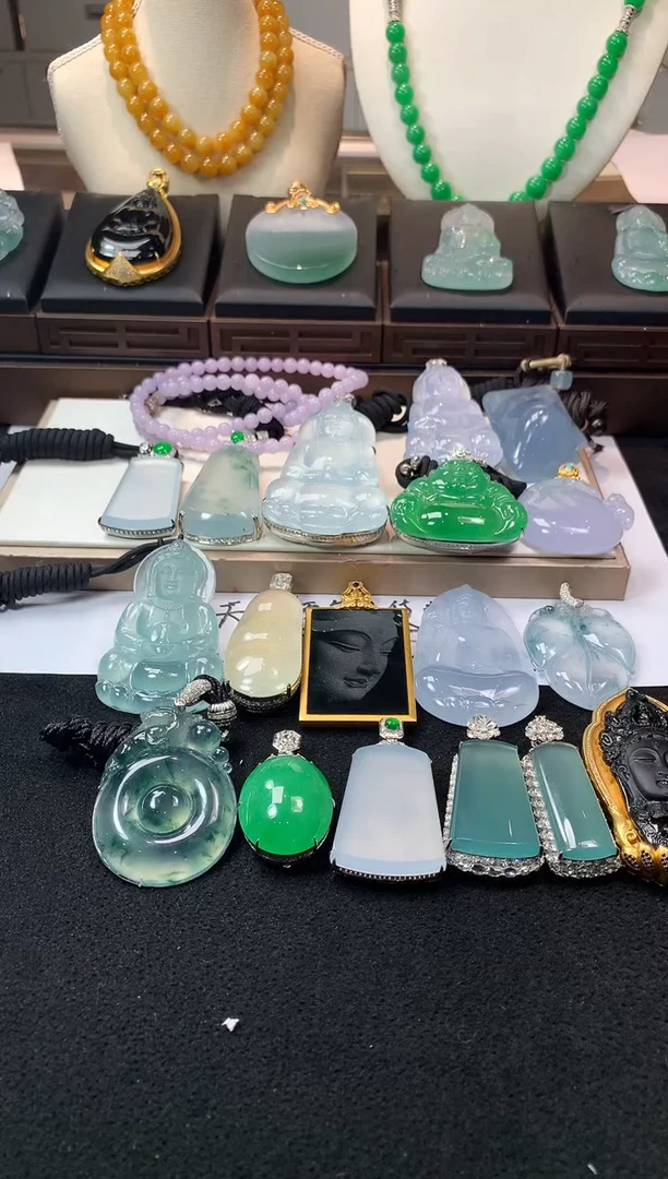 未镶嵌定制翡翠慕*~  S毛货不退不换