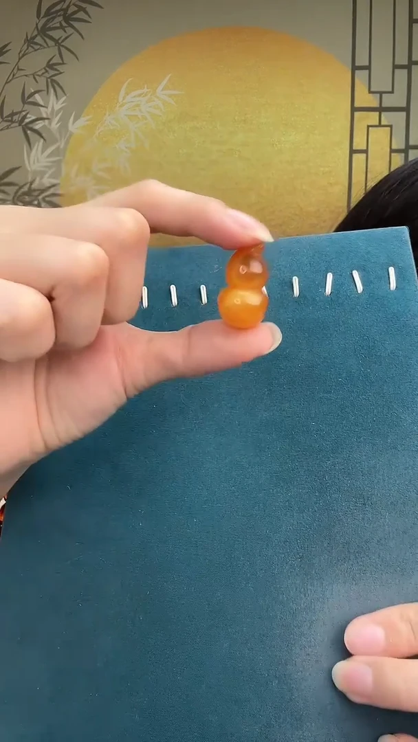 裸石琥珀未镶嵌天然蜜蜡做滴流
