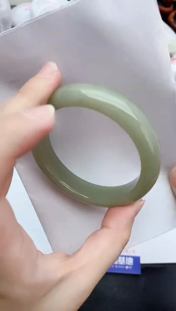 未镶嵌手镯石英质玉42+56/57