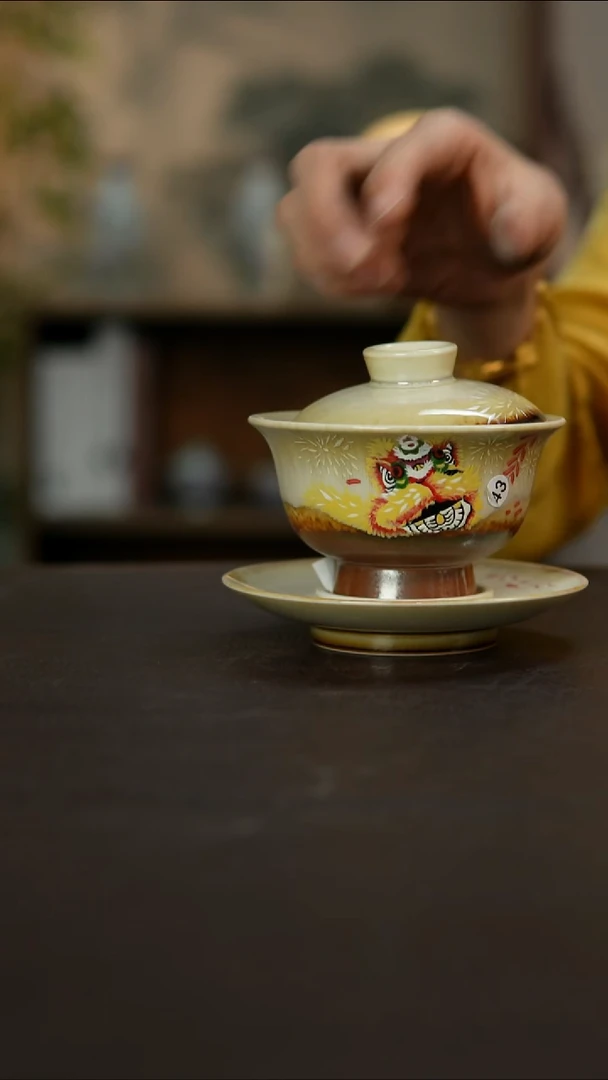 杯景德镇陶瓷杯碗柴烧多人微瑕