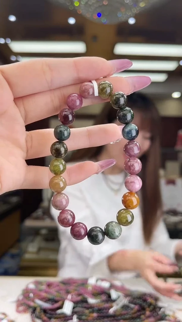 【闪购商品】碧玺/未镶嵌9mm+碧玺单圈多样性发货