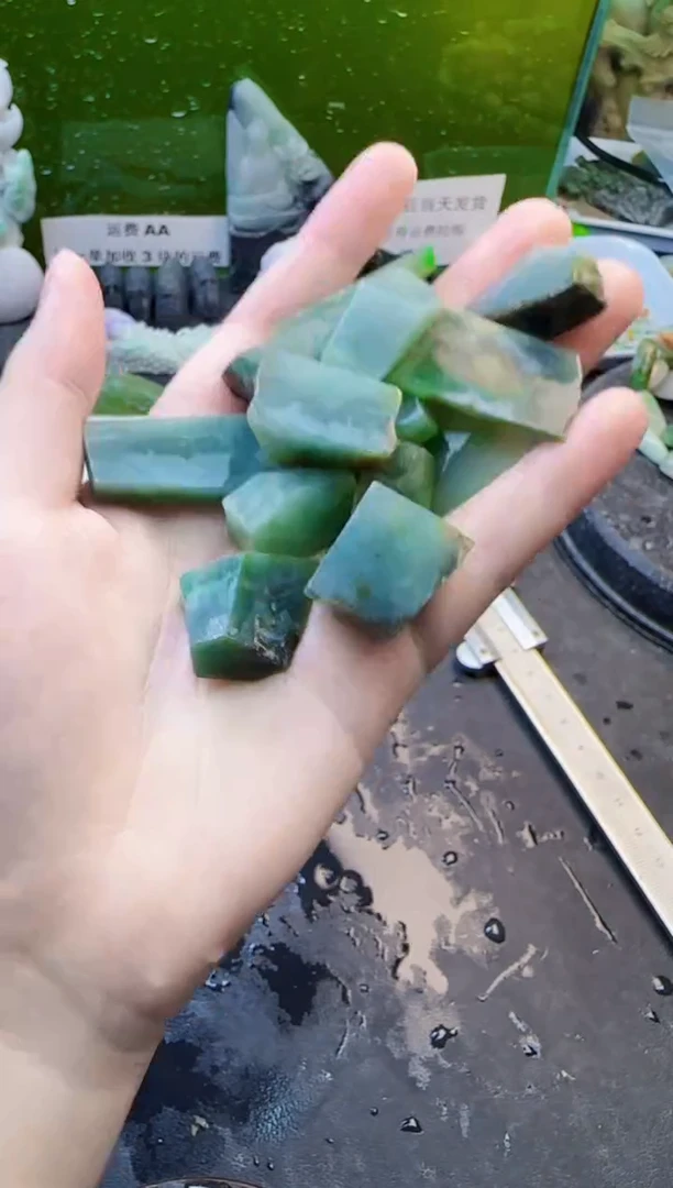 翡翠未镶嵌颈饰天然翡翠019