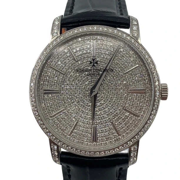 95新 Vacheron Constantin/江诗丹顿 手动 后钻38mm 升级钻盘