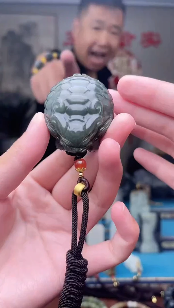 和田玉未镶嵌挂件1