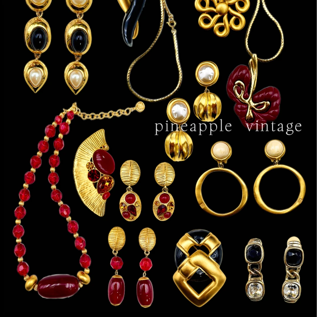 99新 KENZO/肯佐 菠萝中古vintage中古首饰KENZO