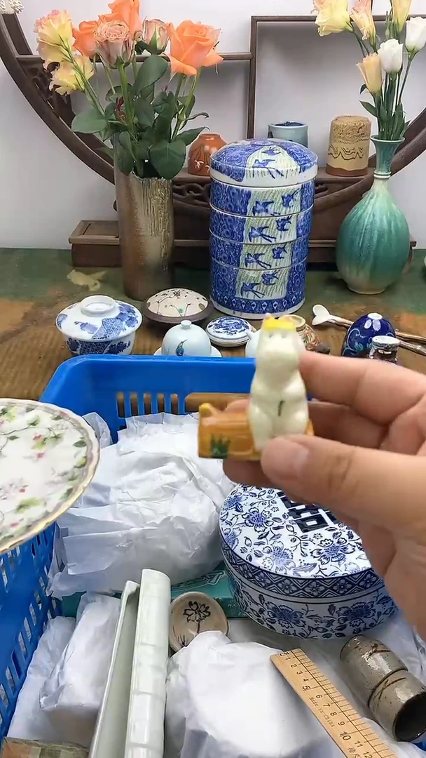 瓷片天****3回流瓷器 默认微瑕 28包邮