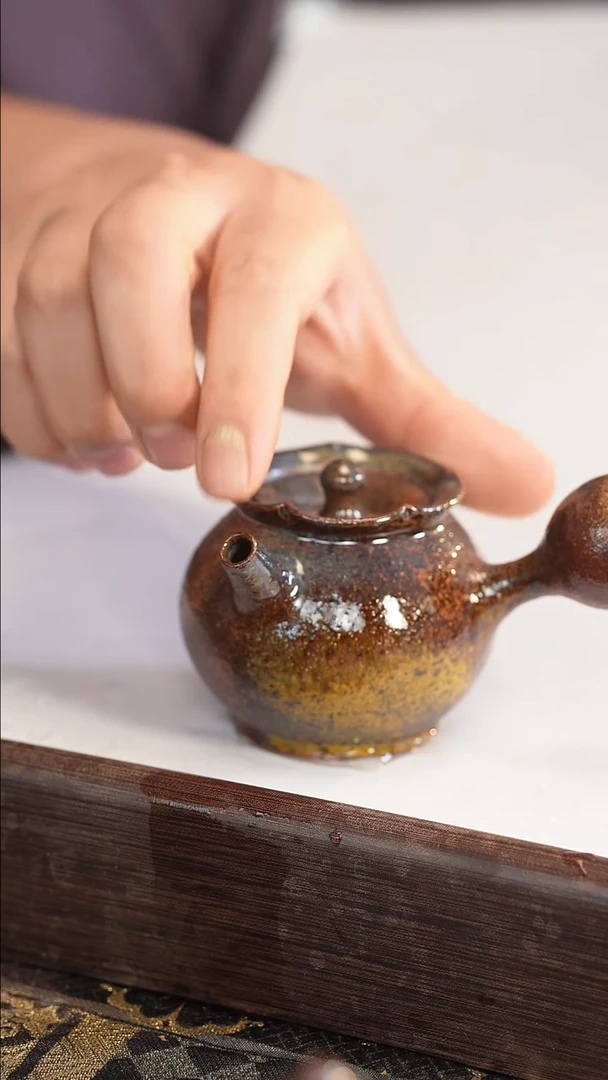 茶壶紫砂原矿手工制作160cc