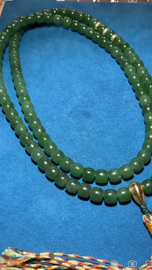 【闪购商品】和田玉DQ未镶嵌直切珠珠链