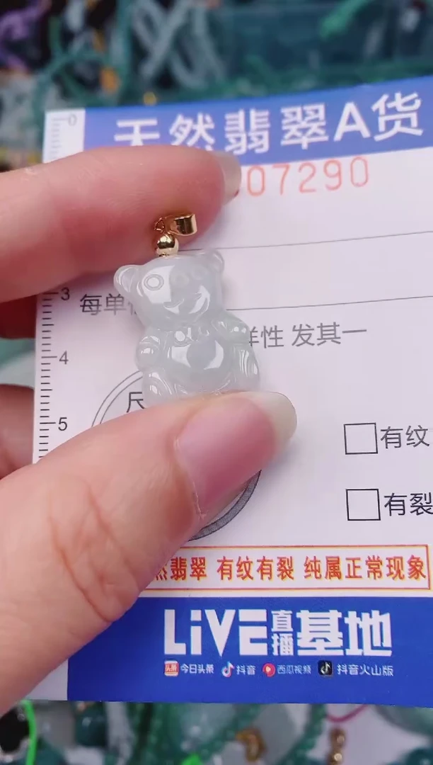 颈饰未镶嵌翡翠00007290