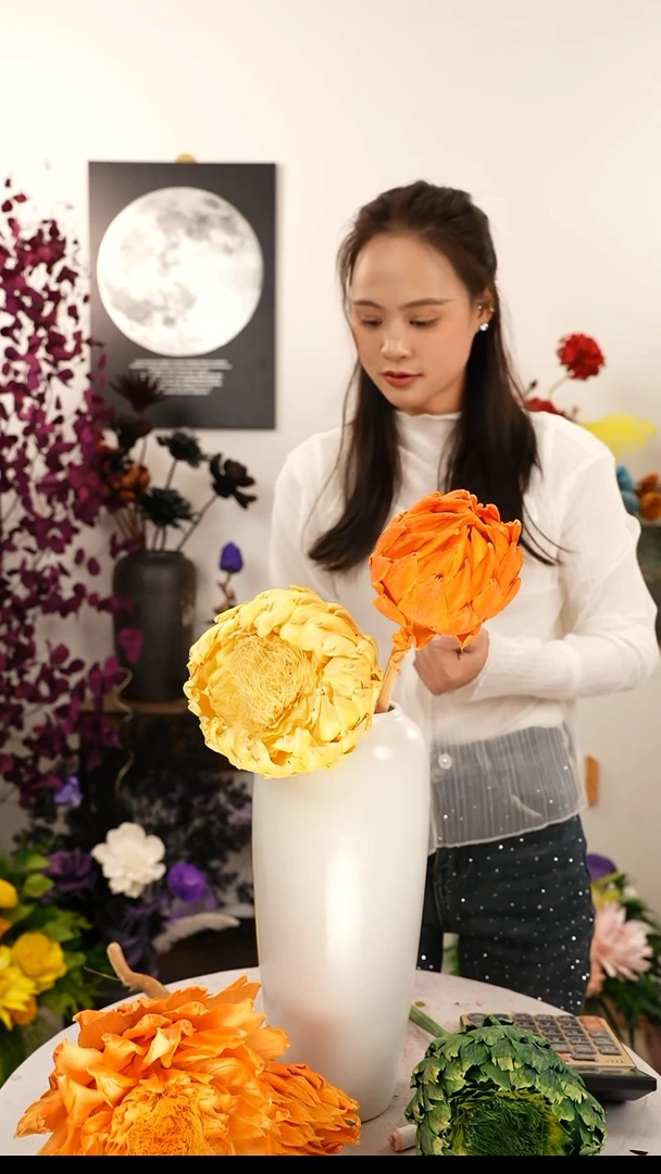 见*洋蓟永生花   A52