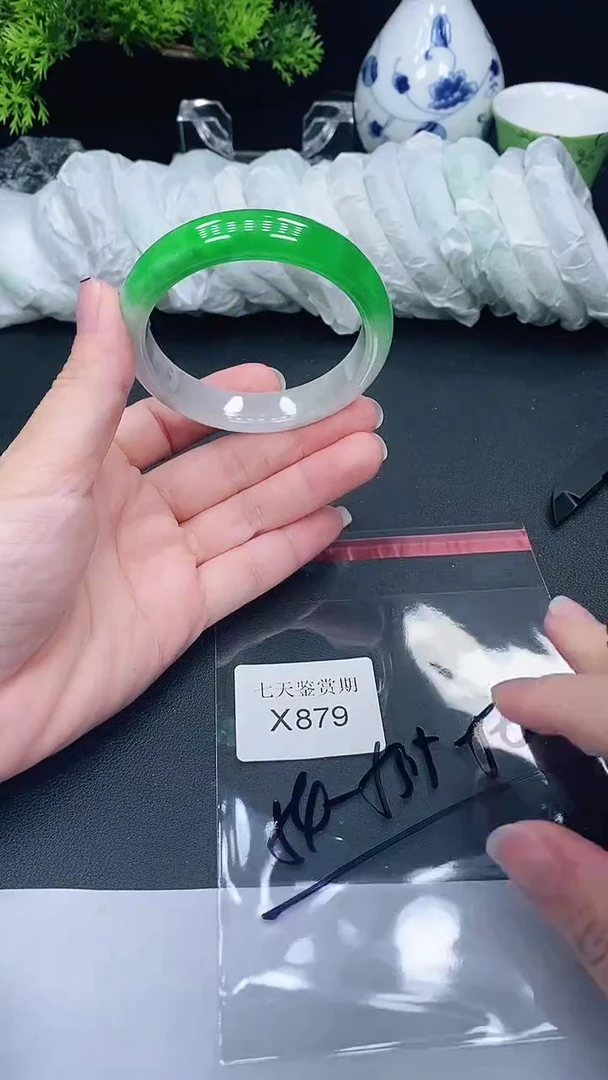 未镶嵌手镯翡翠879