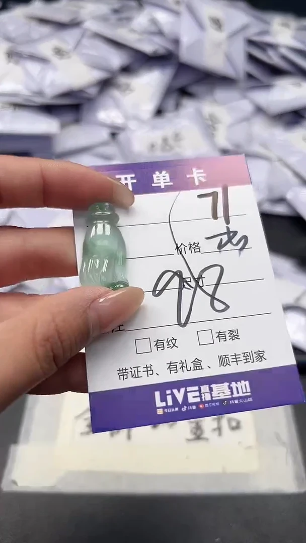 翡翠未镶嵌颈饰高端甄选（一物一图）71