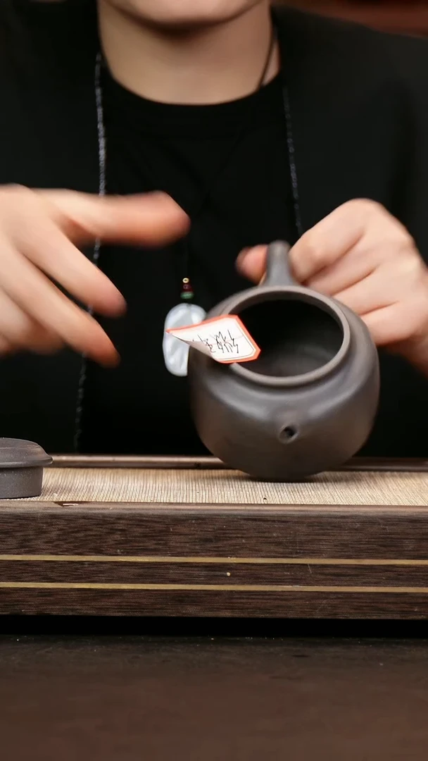 茶壶紫砂原矿天青泥 德钟 250cc 微瑕