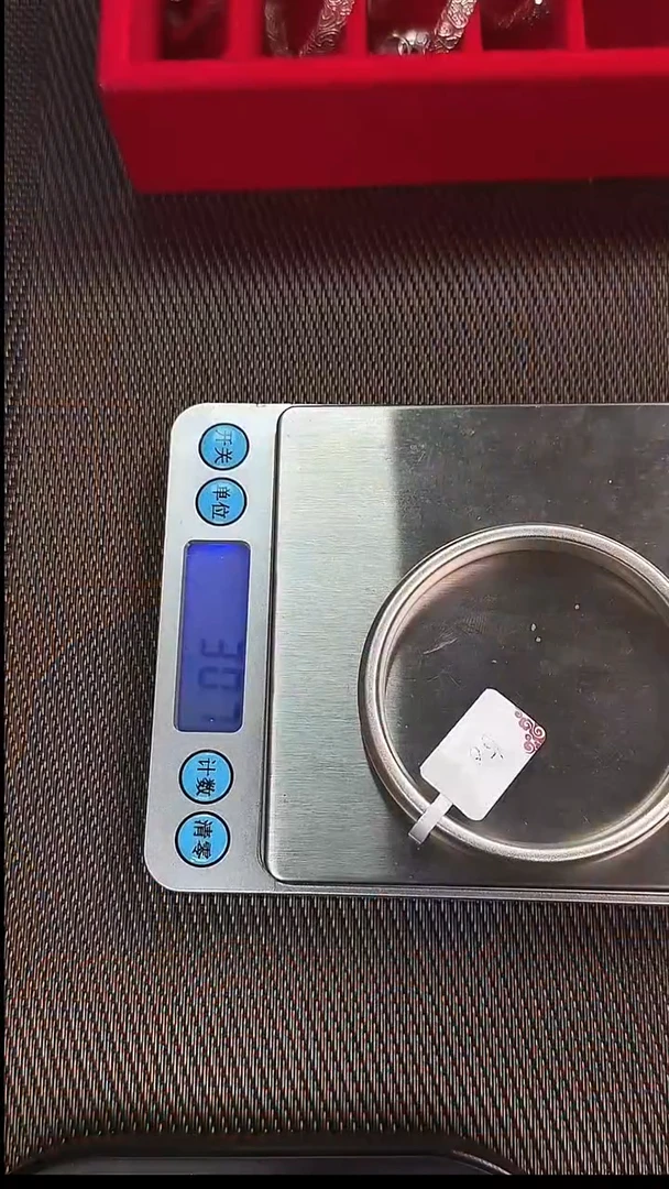 无足银磨砂泥鳅背手镯 [半亩银田]足银