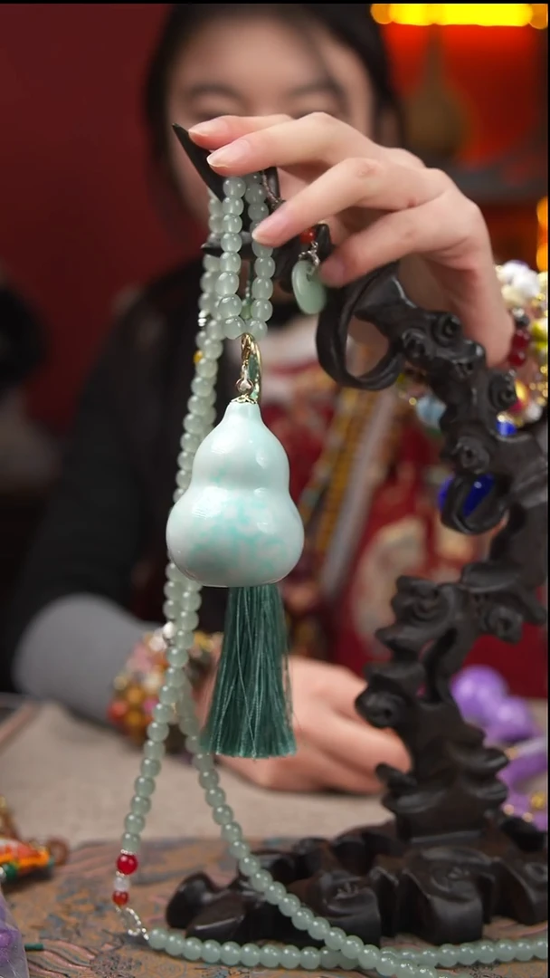 076玖澄文创漆艺葫芦国风配饰葫芦系列