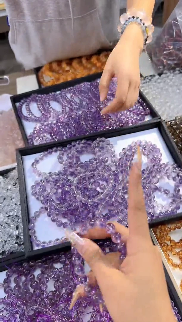 【闪购商品】水晶手串未镶嵌236/多样性发其一/卡10