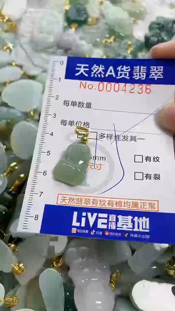 颈饰未镶嵌翡翠天然A货翡翠
