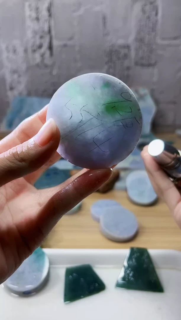 裸石翡翠翡翠a货正品玉石陈602