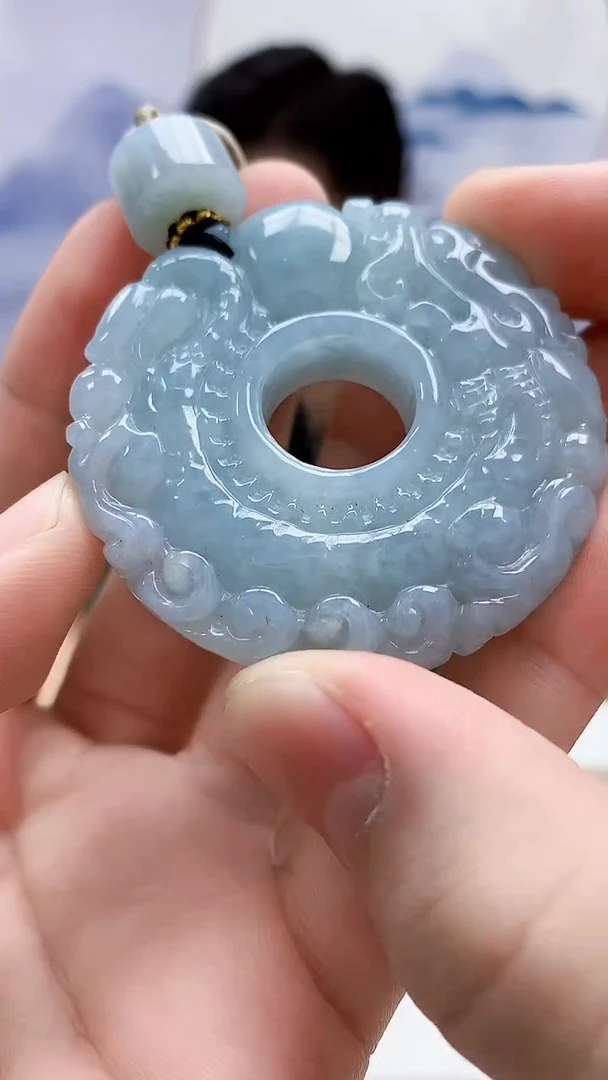 未镶嵌定制翡翠4917bb-毛货挂件102