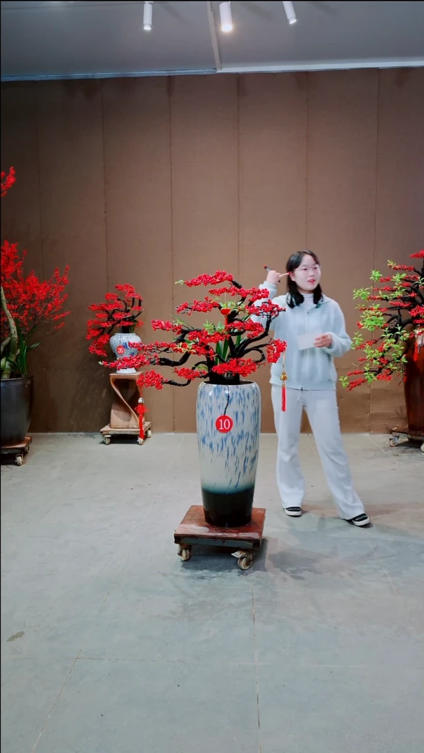 以实际为准小****落一物一拍绿植
