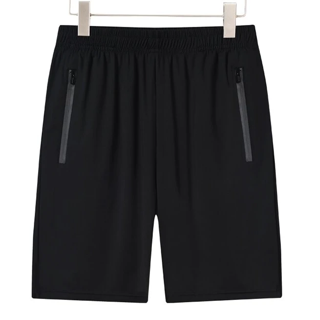 速干真冰丝透气冰感防水拉链基础日常百搭运动跑步短裤-2023