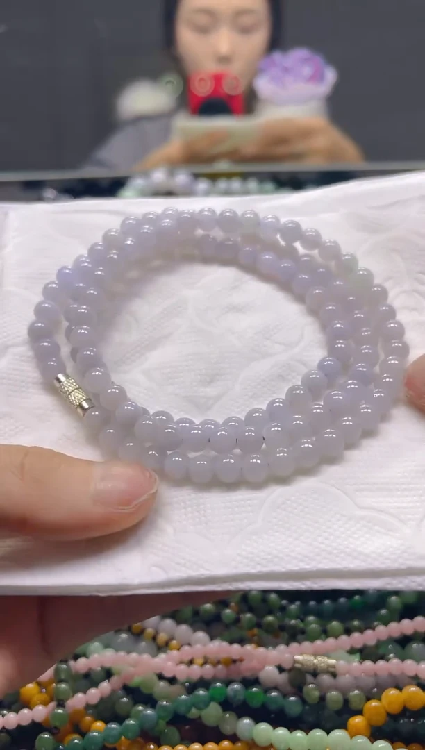 颈饰未镶嵌翡翠6MM