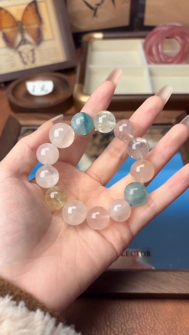 未镶嵌手串水晶贝*?1