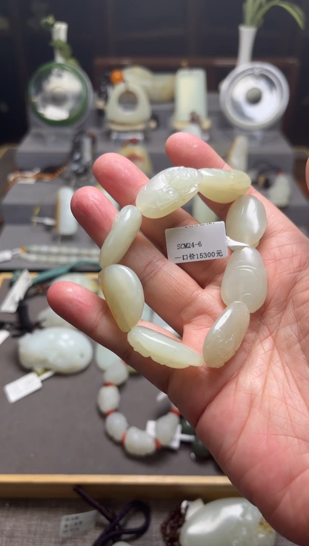 【闪购商品】和田玉手串未镶嵌八仙 SCM24-6