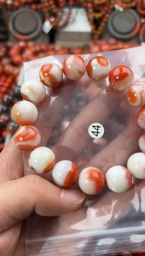 未镶嵌手串南红玛瑙15+